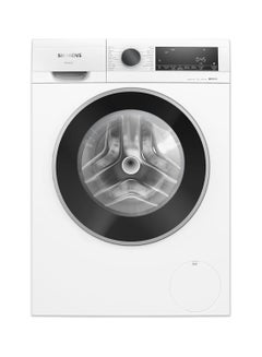 Buy IQ 300, 9 Kg, Front Loading Washing Machine with 1400 rpm, Stain Removal, German Engineering WG44A100GC White in UAE