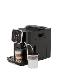 اشتري Okka Ok0028 Automatic Espresso Machine (Milk Integrated) 1.8 L 1450 W OK0028 Black - copper في السعودية