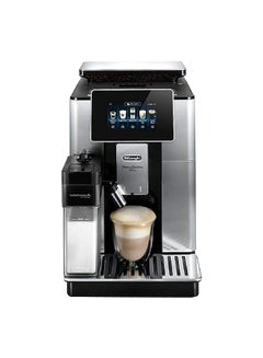 اشتري 1450W PrimadDonna Soul Coffee Maker Black and Silver 2.2 L ECAM610.75MB 2.2 L 1450 W ECAM610.75MB Black/Silver في السعودية