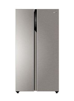 Buy Side by Side Refrigerator 11.9 Cuft Freezer 59 Cuft Twin Inverter Humidity ControlGrey 325 kW HRF-668SS Grey in Saudi Arabia