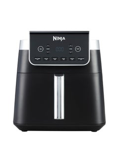 Buy Ninja Air Fryer MAX PRO, 6.2L, Uses No Oil, Large Square Single Drawer, Roast, Bake, Air Fry, Family Size, Digital, Cook From Frozen, Non-Stick, Dishwasher Safe Basket & Crisper Plate, Grey, AF180UK 6.2 L 2000 W AF180UK BLACK in Egypt