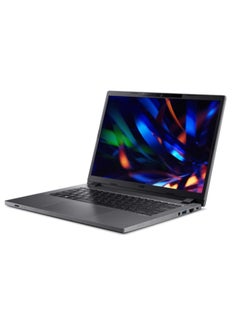 Buy TravelMate P214 (NX.B4YEM.004) Laptop With 14 Inch Display 1920x1200 WUXGA IPS/Core i5 -1355U Processor/8GB RAM DDR4 /512GB SSD /Intel UHD Graphics / No DVD/  DOS(Without Windows) English/Arabic Grey in Saudi Arabia