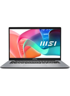 Buy Modern 14 Laptop With 14-Inch Full HD Display, Core i5-1335U Processor/8GB RAM/512GB SSD/Integrated Graphics/Windows 11/ English/Arabic Urban Silver in Saudi Arabia