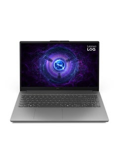 اشتري LOQ Gaming Laptop With 15.6-Inch Display, Core i5-12450HX Processor/16GB RAM/512GB SSD/Nvidia Geforce RTX 2050 Graphics Card/Windows 11 English/Arabic Luna Grey في مصر