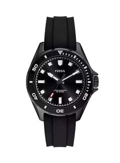 Buy Men's Dalton Three-Hand Black Silicone Watch BQ2886 - 42mm in UAE