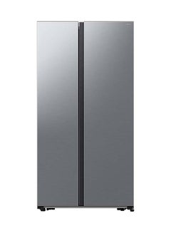 اشتري SBS Refrigerator 1310Cuft Freezer 6.8 Cuft WiFi DIT Compressor Gentle Silver Matt 358 kW RS57DG4000M9 Silver في السعودية