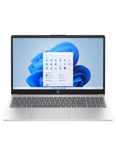 اشتري 15-FD0005DX Laptop With 15.6-Inch Touchscreen Display, Core i5-1235U Processor/16GB RAM/1TB SSD/Intel Iris XE Graphics/Windows 11 Home S English Silver في الامارات