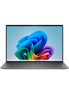 Buy XPS 13 Copilot+ PC  13.4-Inch OLED Touch-Screen Display, Snapdragon X Elite Processor/16GB RAM/512GB SSD/Qualcomm Adreno Graphics/Windows 11 Home English Graphite in UAE