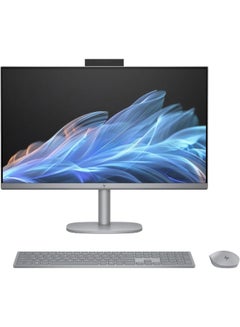 اشتري OmniStudio X  AIO With 27-Inch Display, Core Ultra 7 155H Processor/16GB RAM/1TB SSD/8GB Intel Iris Xe Graphics/Windows 11 English/Arabic Silver في الامارات