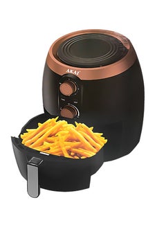 اشتري Air Fryer 5.5 L 1500 W AK-F14 Black/Gold في مصر