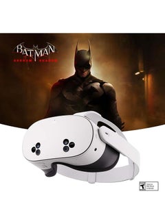 اشتري Quest 3S 256GB — Get Batman: Arkham Shadow and a 3-Month Trial of Meta Quest+ Included — All-in-One Headset White في السعودية