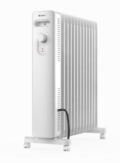 اشتري Gree Oil Heater 15 Fins, 2500 W, 3 Temperature Settings - NYWK22-25-15a 2500 W NYWK22-25-15A White في السعودية