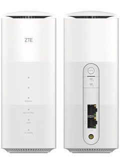 اشتري 5G CPE Router with Sim Card Slot Unlock MC801A, 5G NSA and SA Dual Mode, 4.6 Gbps Peak Rate, 200M Mhz Broadband, MIMO 5G+LTE, Qualcomm Snapdragon X55, External Antenna Supporting White في الامارات