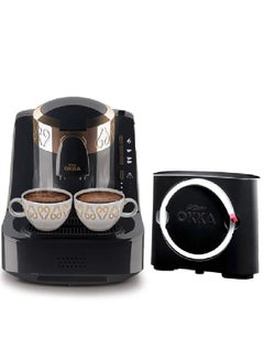 اشتري (WFU) Turkish Coffee Machine with Automatic Tank - 1 L 5 kW OK001 - Automatic Tank Black/Copper في مصر