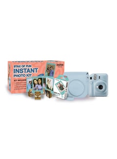 Buy Instax Stax Of Fun Instant Photo Kit (Pastel Blue) in UAE