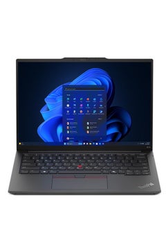 Buy ThinkPad E14 Laptop With 14 inch Display WUXGA (1920x1200) Display IPS, Intel Core Ultra 7-155H Processor/16GB RAM DDR5/512GB SSD/ Integrated Intel Arc Graphics/ WINDOWS 11 PRO English/Arabic Black in Saudi Arabia