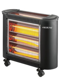 اشتري Quartz heater with 3 tubes, dual heating directions, 1800 W RE-7-054 Black في السعودية