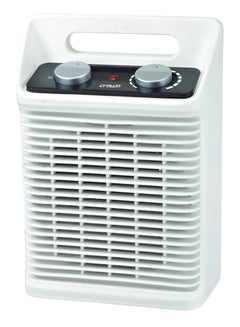 اشتري Fan Heater with 2 Heat Settings, Adjustable Thermostat, Thermal Cut-Off, and Overheat Protection 2000 W HT-416 White في الامارات