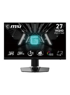 اشتري G272QPF E2 Gaming Monitor, 27" Rapid IPS Display, WQHD Resolution, 180Hz Refresh Rate, 1ms (GtG) Response Time, AMD FreeSync Technology, 1.07b Color Support, G272QPF-E2 Black في الامارات