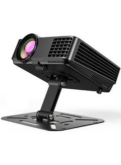 Buy Foldable Projector Stand, Ultra-Compact Adjustable Small Mini Projector Stand Projector Ceiling Mount Black in UAE