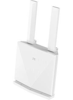 Buy 4G Mobile CPE Router with 2000mAh Battery 150Mbps Cat 4 WiFi 300Mbps with SIM Card Slot White in UAE