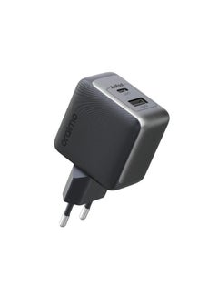 اشتري Oraimo PowerGan 33W fast Charger  Pro Dual Output OCW-7331E+C54 Compact Durable Design Fast Charging Free Cable 3A Type-C Black في مصر