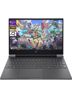 اشتري Victus Gaming Laptop 15.6-Inch FHD Display, AMD Ryzen 5 7535HS Processor/8GB RAM/2TB SSD/AMD Radeon RX 6550M Graphics Card/Windows 11 Pro English Mica Silver في الامارات