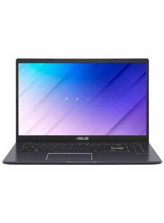 اشتري E510MA Laptop With 15.6-Inch Full HD(1920x1080) Display,Celeron N4020 Processor/4GB RAM DDR4/256GB SSD/Windows 11 English/Arabic Black في السعودية