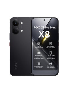 POCO X8 Pro Max Dual SIM 5G Black 12GB RAM 512GB - Global Version