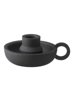 Buy Candle Holder Metal Black in UAE