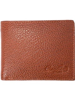 Buy Classic Milano Genuine Leather Wallet Cow NDM G-70 (Tan) by Milano Leather in UAE