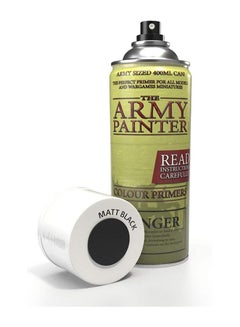 اشتري Color Primer Spray Paint, Matt Black, 400ml في الامارات