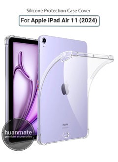 Buy Apple iPad Air 11 (2024) Shock Proof Case Cover - Ultra Clear, Durable & Accurate Cut-outs - Scratch, Dust & Smudge Protection - Clear Silicon Back Cover for Apple iPad Air 11 (2024) in Saudi Arabia