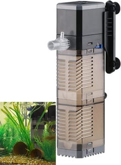 Buy Aquarium Fish Tank Filter 8w Internal Filter Pump for 40-120 Gallon Salt Water Fresh Water Coral Tank Turtle Tank in Saudi Arabia