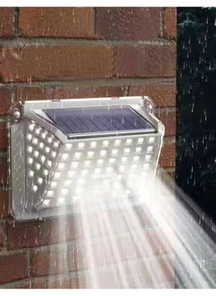 Buy Outdoor Solar Light, LED Solar Light 120° Super Bright Solar Wall Light with Motion Detector, IP65 Waterproof Garden Security Wall Light,  (Energy Class A+++)(A) [Energy Class E] in UAE