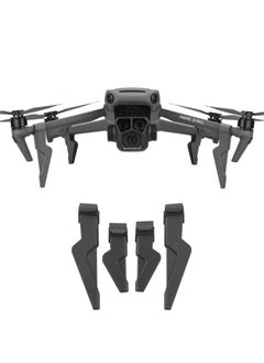 اشتري معدات هبوط قابلة للطي، حامل دعم للساقين ممتد لـ DJI Mavic 3/Mavic 3 Pro/Mavic 3، Classic/Cine (أسود) في الامارات