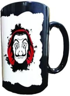 Buy La Casa Mask - Ceramic Mug - Black&White in Egypt