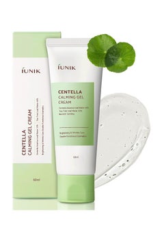 Buy Centella Calming Gel Cream Vegan Non-Sticky Face Moisturizer Acne-prone Sensitive Oily Dry Skin Hydrating Plant-based - Centella 70% Tea Tree Water 10% Rosacea Breakout Blemish Korean Skincare in UAE