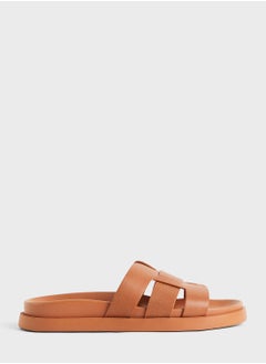 اشتري Open Toe Flat Sandals في السعودية