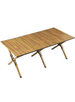 اشتري طاولة خشبية قابلة للطي في الهواء الطلق والداخلية والتخييم في الامارات