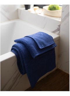 Buy plain towel set of 3 luxury towels (30x30)(50x100)(70x140) face,hand,bath towels 100% cotton in Egypt