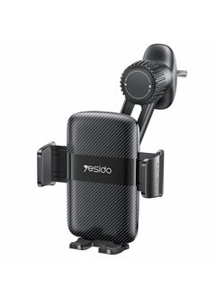 اشتري Yesido C242 Adjustable Car Air Vent Mechanical Phone Clip Holder في الامارات