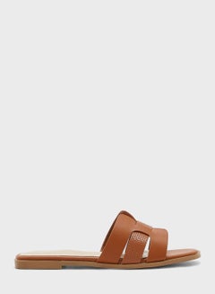 Buy Square Toe Slide Sandals in UAE