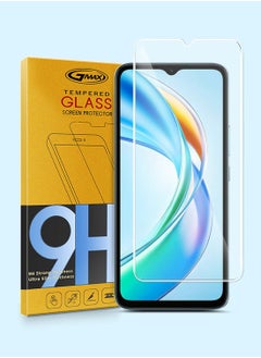 Buy Honor X5b / X5b Plus / X5b+ 4G 2024 GMAX Premium Series Curved Edges 9H 2.5D Tempered Glass Screen Protector - Clear in UAE