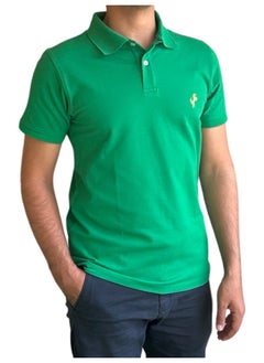 Buy Horse Polo Classic Polo Shirt, Grass Green in Egypt