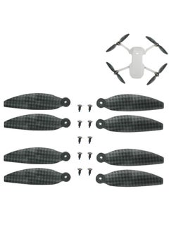 Buy 2 Pairs RCSTQ For DJI Mavic Mini Drone Carbon Fiber Propeller in Saudi Arabia