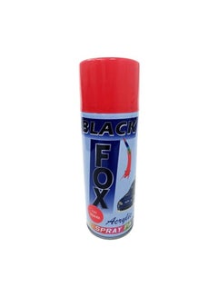 Buy Red Colour Black Fox High Gloss Acrylic Spray Paint for Arts Crafts Automotive and DIY Projects Quick Drying Formula Indoor Outdoor Use Metallic Shine in Saudi Arabia