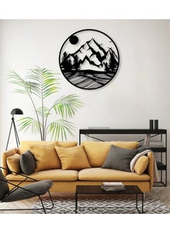 Buy Home gallery Nature Forest Silhouette Sticker wall art 60x60 in Egypt