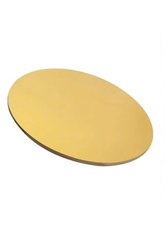 Buy Pack of 9 Gold Cake Plates Non Sticky 12 Inch in UAE