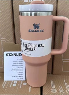 Buy Quencher Stainless Steel Vacuum Insulated Tumbler with Lid and Straw for Water, Iced Tea or Coffee, Smoothie and More, 40 oz in Saudi Arabia